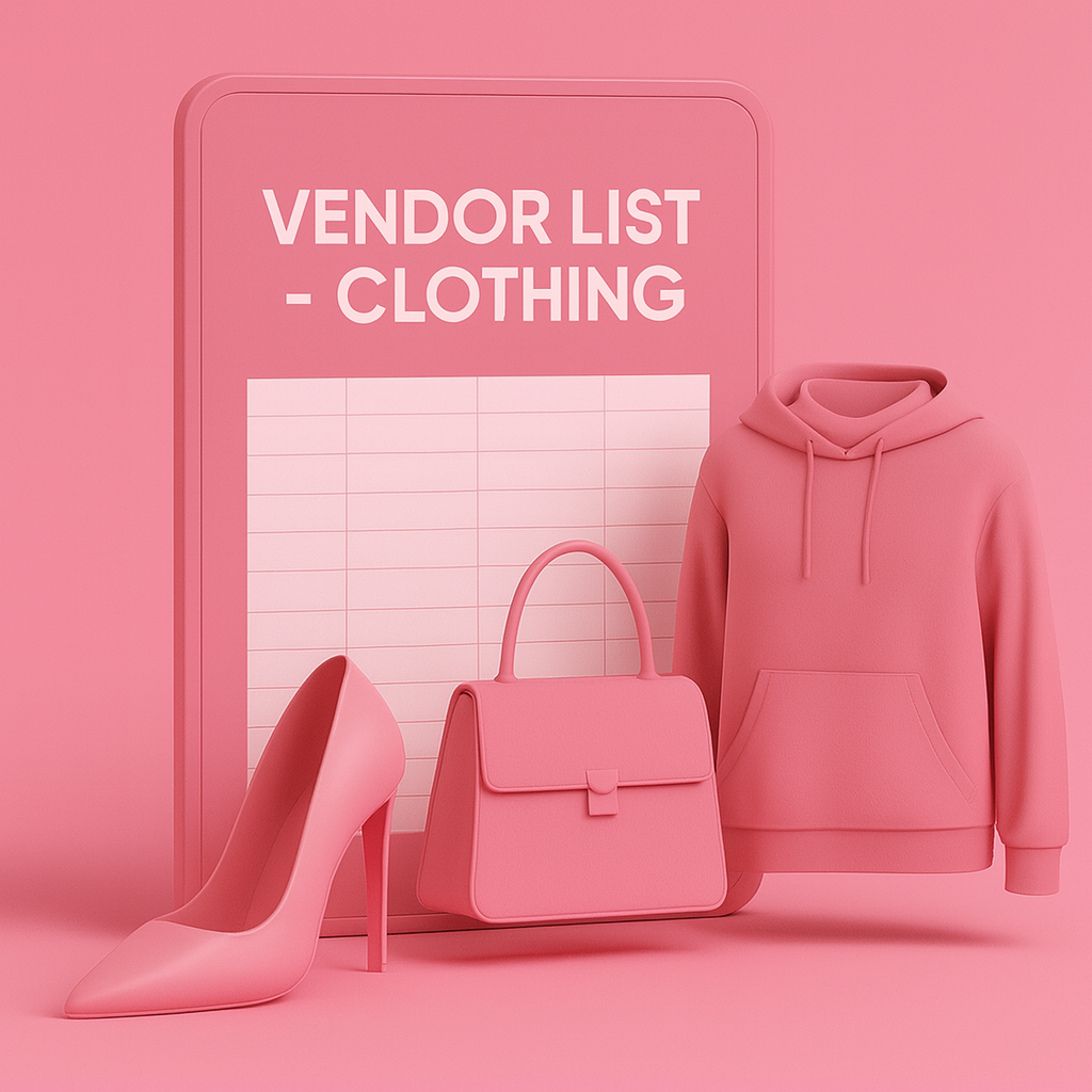 Vendor list – Clothing