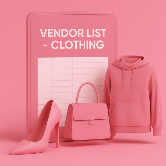 Vendor list – Clothing